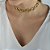Colar Choker Liso Allora Ouro - Imagem 2