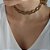Colar Choker Strass Allora Ouro - Imagem 2