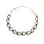 Colar Choker Strass Allora Prata - Imagem 1