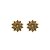 Brinco Flor Kaari Ouro - Imagem 1