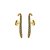 Brinco Ear Hook Pitanga Ouro - Imagem 1