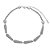 Colar Choker Design Veredas Prata - Imagem 1