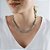 Colar Choker Design Veredas Prata - Imagem 2