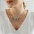 Colar Choker Formas Macramê Prata - Imagem 2