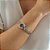 Pulseira Design Macramê Prata - Imagem 2