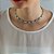 Colar Choker Strass Solaris Prata - Imagem 2