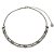 Colar Choker Design Semea Prata - Imagem 1
