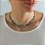Colar Choker Design Semea Prata - Imagem 2