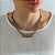 Colar Choker Conceito Semea Ouro - Imagem 2