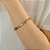 Pulseira Delicada Floare Ouro - Imagem 2