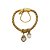 Pulseira Berloques Dália Ouro - Imagem 1