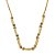 Colar Choker Delicada Floare Ouro - Imagem 1