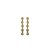 Brinco Pendente P Cristal Luminatti Ouro - Imagem 1