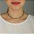 Colar Choker Delicada Black Diamond P Luminatti Ouro - Imagem 2