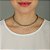 Colar Choker Delicada Black Diamond P Luminatti Prata - Imagem 2