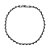 Colar Choker Delicada Black Diamond P Luminatti Prata - Imagem 1