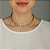 Colar Choker Delicada Cristal P Luminatti Ouro - Imagem 2