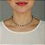 Colar Choker Delicada Cristal P Luminatti Prata - Imagem 2