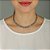 Colar Choker Flor Black Diamond Luminatti Prata - Imagem 2