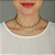 Colar Choker Flor Cristal Luminatti Ouro - Imagem 2