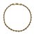 Colar Choker Flor Cristal Luminatti Ouro - Imagem 1
