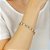 Pulseira Flor Luminatti Ouro - Imagem 2