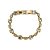 Pulseira Redonda G Cristal Luminatti Ouro - Imagem 1
