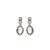 Brinco Pendente Midi Oval Ravello Prata - Imagem 1