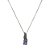 Colar Delicado Tanzanite Bellagio Prata - Imagem 1