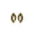Brinco Navete Firenze Ouro - Imagem 1