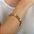 Pulseira Pérola E Cristais Perla Ouro - Imagem 2