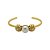 Pulseira Aro Perla Ouro - Imagem 1