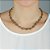 Colar Chocker Cristais Garda Ouro - Imagem 2