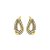 Brinco Curvas Minori Ouro - Imagem 1