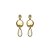 Brinco Gota Nerano Ouro - Imagem 1