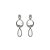 Brinco Gota Nerano Prata - Imagem 1