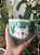Cumbuquinha de porcelana 3 Gatinhos- verde - Imagem 2