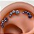 CRESCENTE 4 ZIRCONIAS COD:235 - Imagem 1