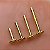HASTE PVD GOLD COD:264 - Imagem 1