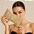 Bolsa Festa Strass Clutch Luxo Dourado Prata Laço Casamento - Imagem 3