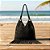 Bolsa Praia Macramê Crochê Franja Grande Forro Multiuso - Imagem 1