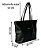 Bolsa De Lado Feminina Grande Sacola Couro Legitimo 100% - Imagem 3