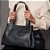 Bolsa Feminina Ombro Menegatti Couro Legítimo Nouveau - Imagem 1