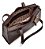 Bolsa Feminina Couro Legítimo Croco Preta Ombro Baguete - Imagem 2