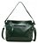 Bolsa Feminina Retrô Viver Couro Legítimo Elegante Vintage Cor Bali & Verde Folha - Imagem 7