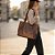 Bolsa De Couro Shopper Bag Sam - Imagem 3