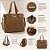 Bolsa Feminina Chenson Mão Ombro Alça Transversal Elegante - Imagem 5