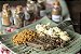 Escalope de filé mignon, farofa lowcarb de amendoas e couve-flor gratinada - Imagem 1