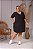 Vestido de Moletinho College Plus Size - Imagem 4