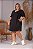 Vestido de Moletinho College Plus Size - Imagem 3